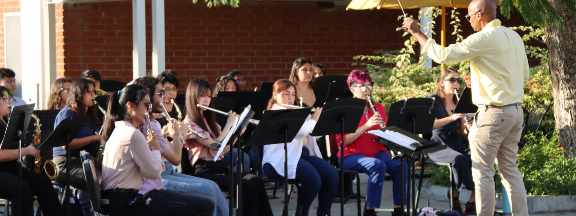 Wind Ensemble pop-up concert